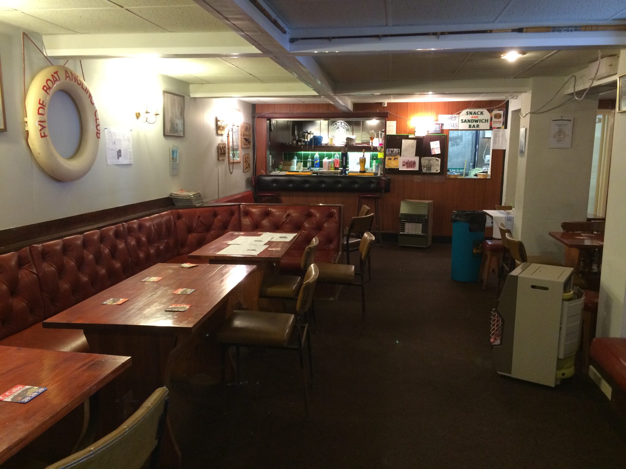 Fylde Boat Angling Club House • look around with Live Blackpool