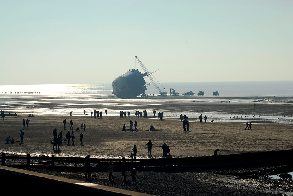 Riverdance Shipwreck. Copyright Visit Fylde Coast