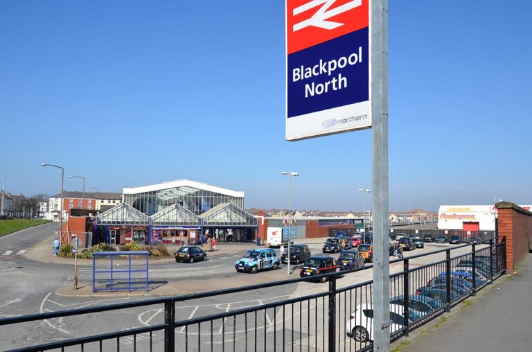 Electrification of the Blackpool Railway Line - Blackpool North Station