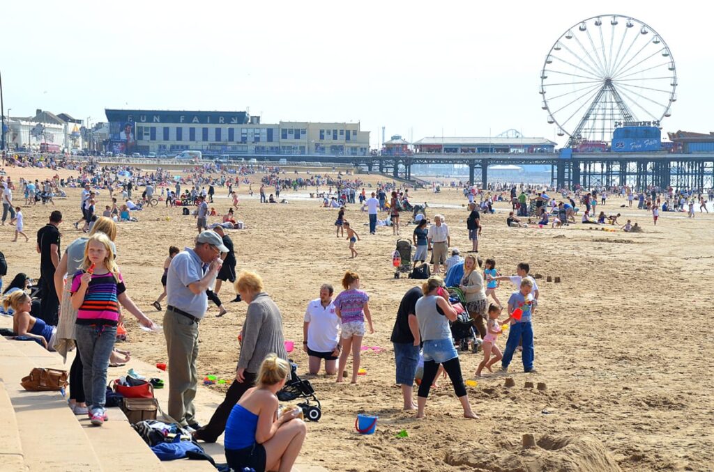 Seaside Awards for Blackpool Beaches - Blackpool Central Beach