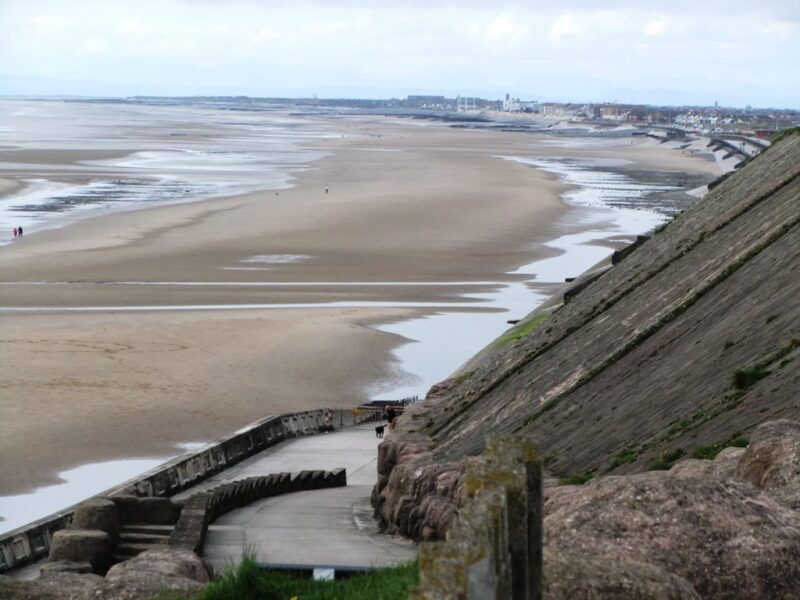 Explore Blackpool North Shore: Cliffs - with Live Blackpool