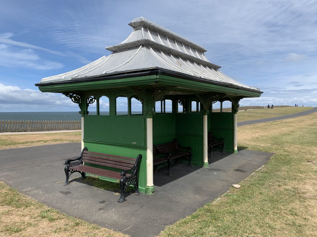 Victorian Shelter on Blackpool seafront