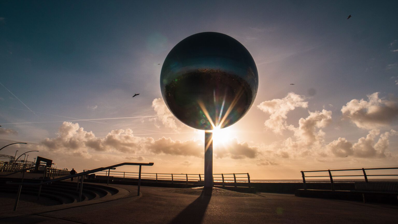 Bpl South Restoration of Blackpool's Mirror Ball • Blackpool